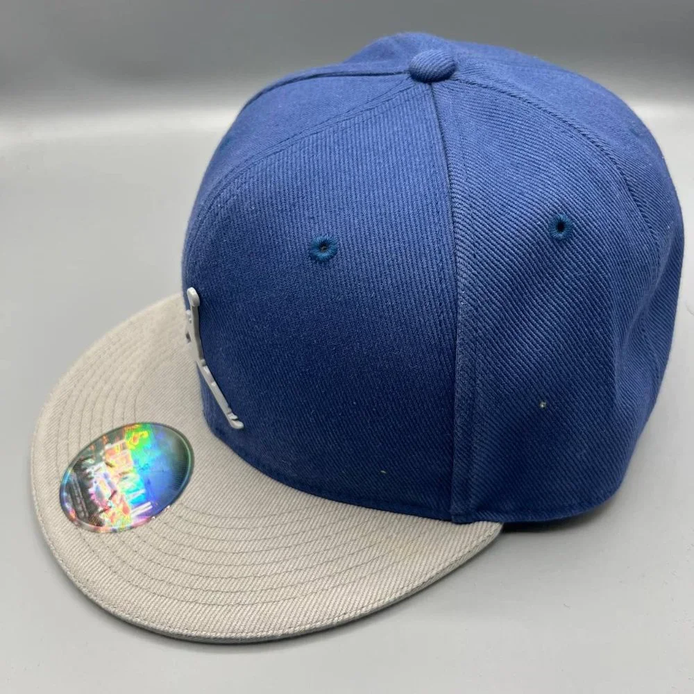 Air‎ Jordan Hat Men 7 5/8 Blue Gray Jumpman Fitted Cap